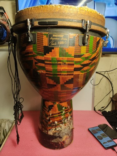 Remo djembe signature paulo - djembe,