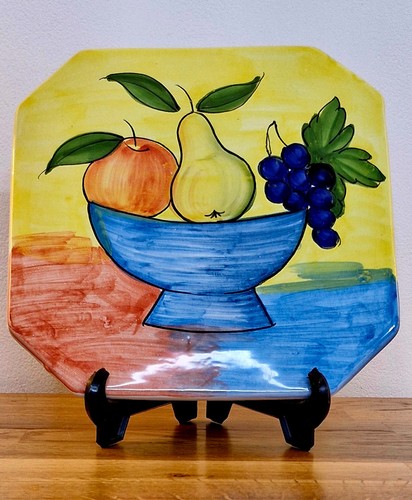 Italian tin glazed pottery - tin,