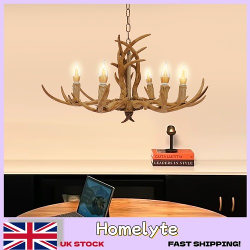 Antler resin chandelier head - resin,
