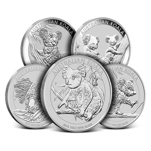 Kilo silver coin varied - 1,