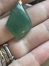 Natural Green Stone Pendant