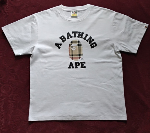 Bape burberry plaid check - bape,