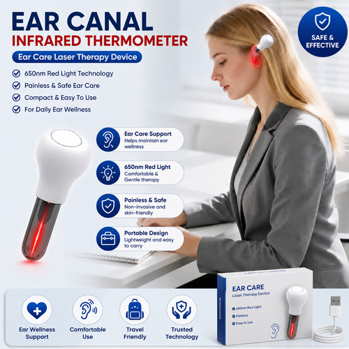 1pcs 650nm red light - 650nm, ear