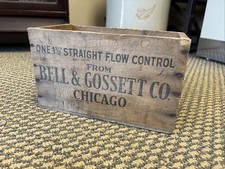Antique Wooden Crate Bell &
