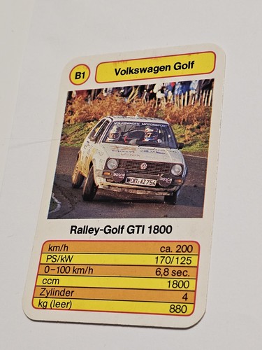 Volkswagen golf rallye gti - golf,