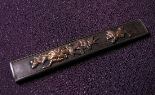 Japanese shakudo nanako - nanako, kozuka