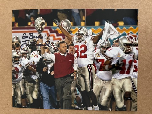 Jim tressel signed ohio - tressel,