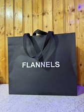 FLANNELS BLACK SIGNATURE LOGO