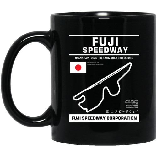 Track outline fuji speedway - track,