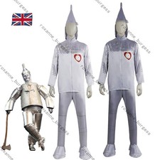 Cosplay The Wonderful Wizard of Oz Tin Man Costumes Pants Hat Halloween Suits🎃