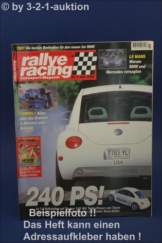 Rally racing vw - racing, 7/98