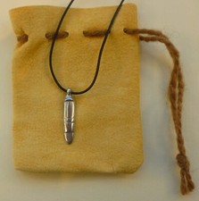 Roman Gladius Pendant Lead Free Pewter Replica With Pouch Re-enactment Votive