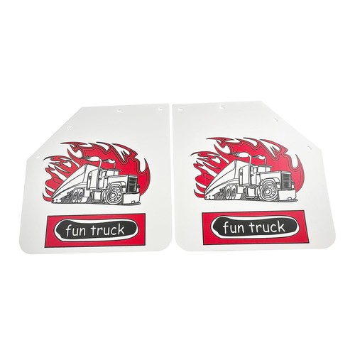 Pair angled 24x30 mud flaps - angled,