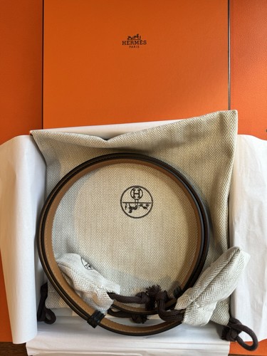 Hermes kelly belt - kelly, black