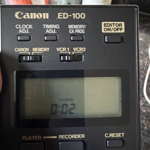 Vintage canon 100 video - vintage,