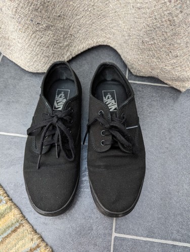 Vans canvas black - , shoes