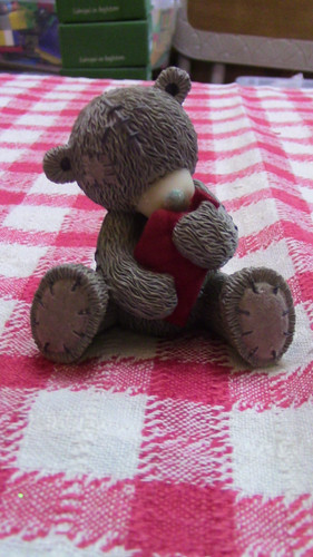 You tatty teddy figure - me, to
