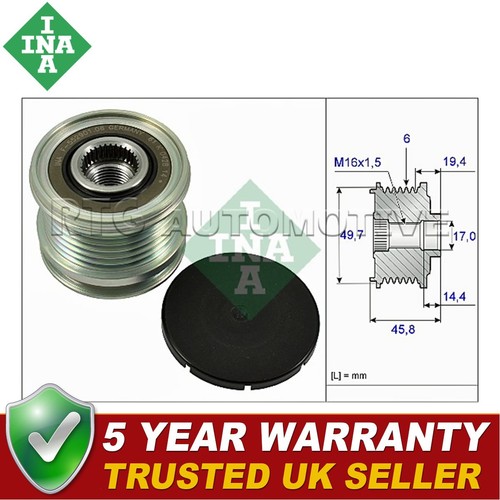 Ina alternator pulley fits - alternator,