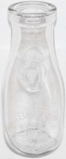 Vintage milk bottle MELLENS