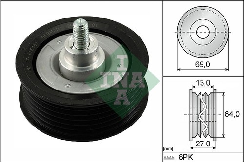 Deflection guide pulley - deflection/guide,