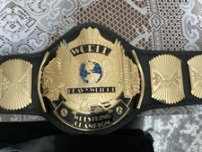 WWF None Logo Winged Eagle Championship Belt