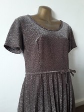 Women's Sparkle Silver & Brown