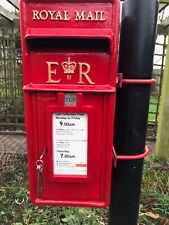 Genuine Originsl  Royal Mail Pole Mounted Post Box  Antique 1980  Refurbished 