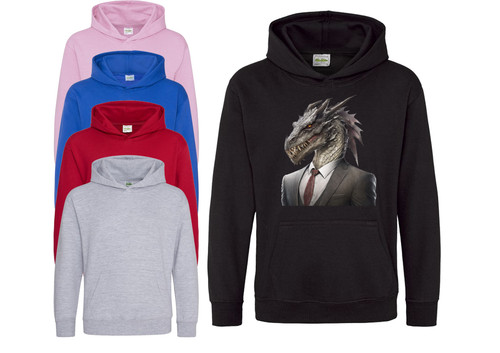 Kids dragon suit hoodie - in,