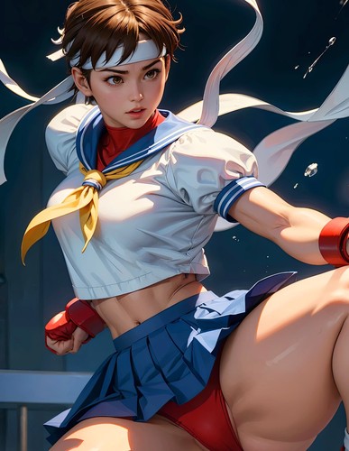 Street fighter sakura - "street,