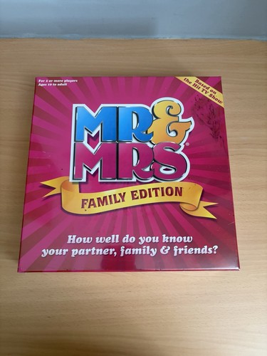 Mrs family edition - mr,
