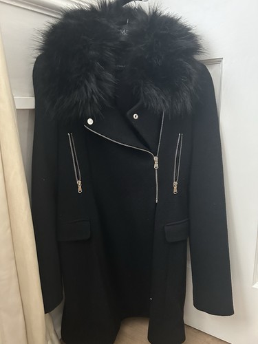 Zara coat black - zara,