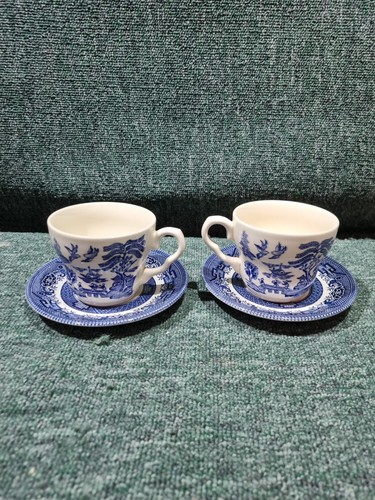 Churchill willow pattern - 2, tea