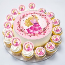 Barbie Doll Floral Wreath