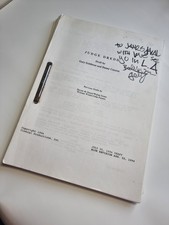 Judge Dredd (1994) Original Film Script – Art Dept Copy – Sylvester Stallone Mov