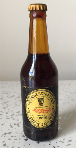 Miniature guinness bottle - guinness,