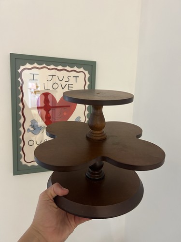 Vintage wooden art - vintage, three