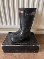 Hunter Wellies Boots Black kids EU 33 Uk 1