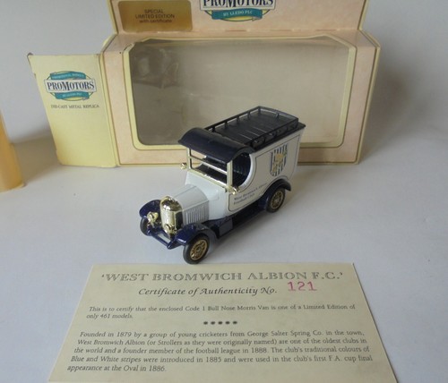Bull nose morris van west - bull,