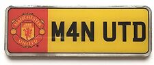 Large Man Utd Number Plate