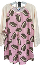 NEW 2.0 LuLaRoe 2XL Pink & Ice