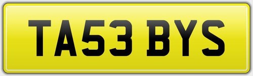 Tabby private vip car reg - tabby,