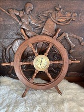 Nautical wooden ships - ships, wheel