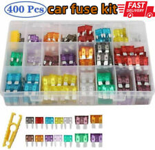 400PCS Car Blade Fuse Assortment Assorted Kit Blade Set Auto Truck Automotive