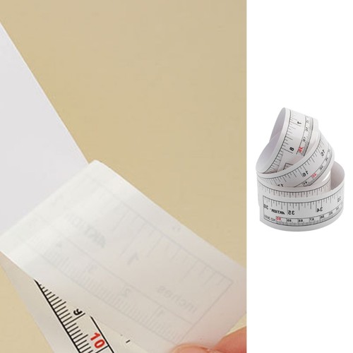Adhesive sewing measuring - sewing, tape