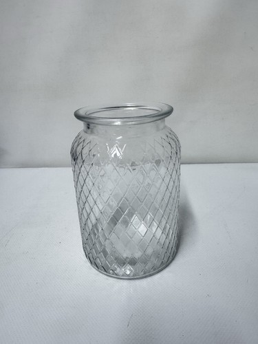 Vintage clear pressed glass - clear,