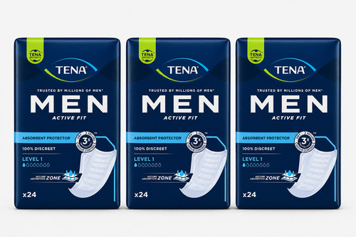 Tena men level absorbent - men, 1