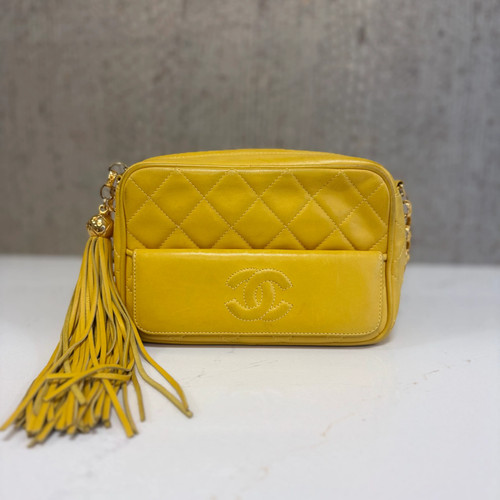 Vintage chanel mini camera - vintage, bag