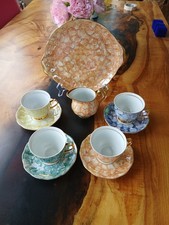 10 Pc Lusterware porcelain Tea