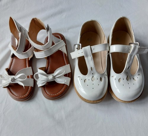 Girls shoes cream patent - girls,