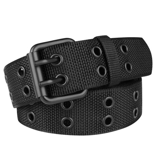 Canvas double grommet holes - double,
